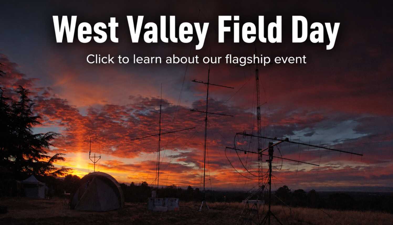 WVARA setup for Field Day
